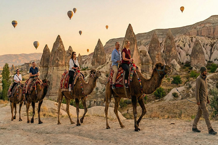 cappadocia-camel-tour, camel tour in cappadocia, silk road in cappadocia